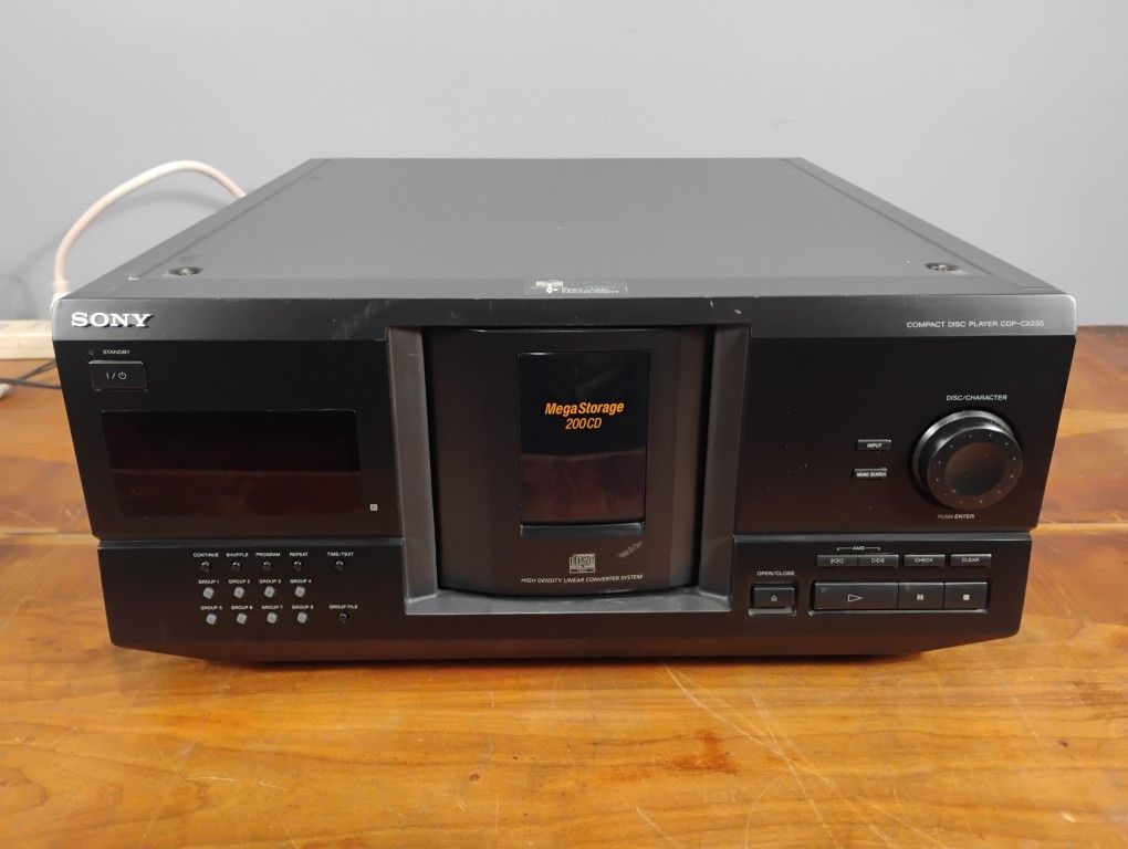 Sony 200 CD Carousel / Changer / Player.