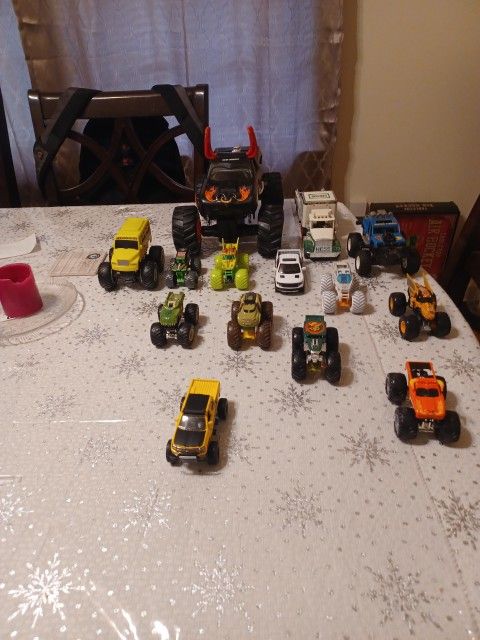 Kids Trucks And Hess Truck 
