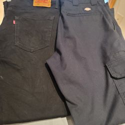 Mens 32x32 Levi And Dickies