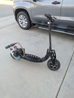 Gas scooter