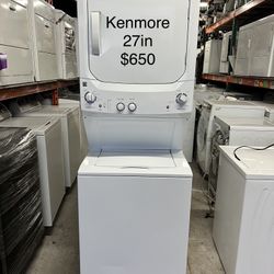 Kenmore Stackable Washer Dryer : Lavadora Secadora 