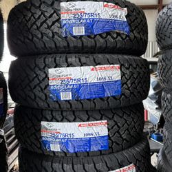 235/75/15 All Terrain Tires