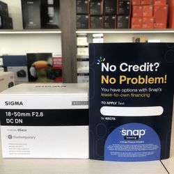 Sigma 18-50mm F2.8 Canon RF Lens