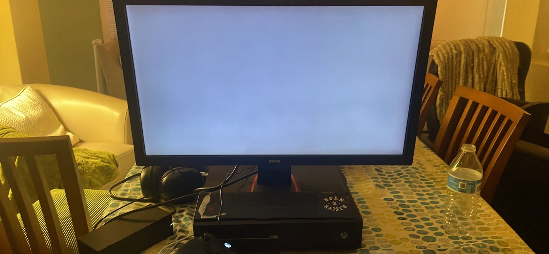 Xbox One And Monitor