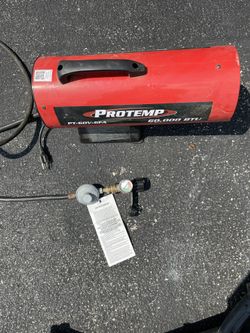 ProTemp 125,000 BTU LP Propane Heater!