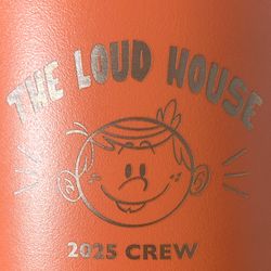 “THE LOUD HOUSE” Nickelodeon Embossed Crew Water Bottle