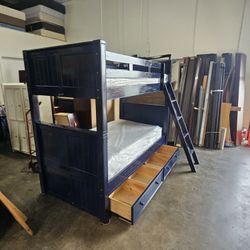 Twin Bunk Bed And Mattress 
