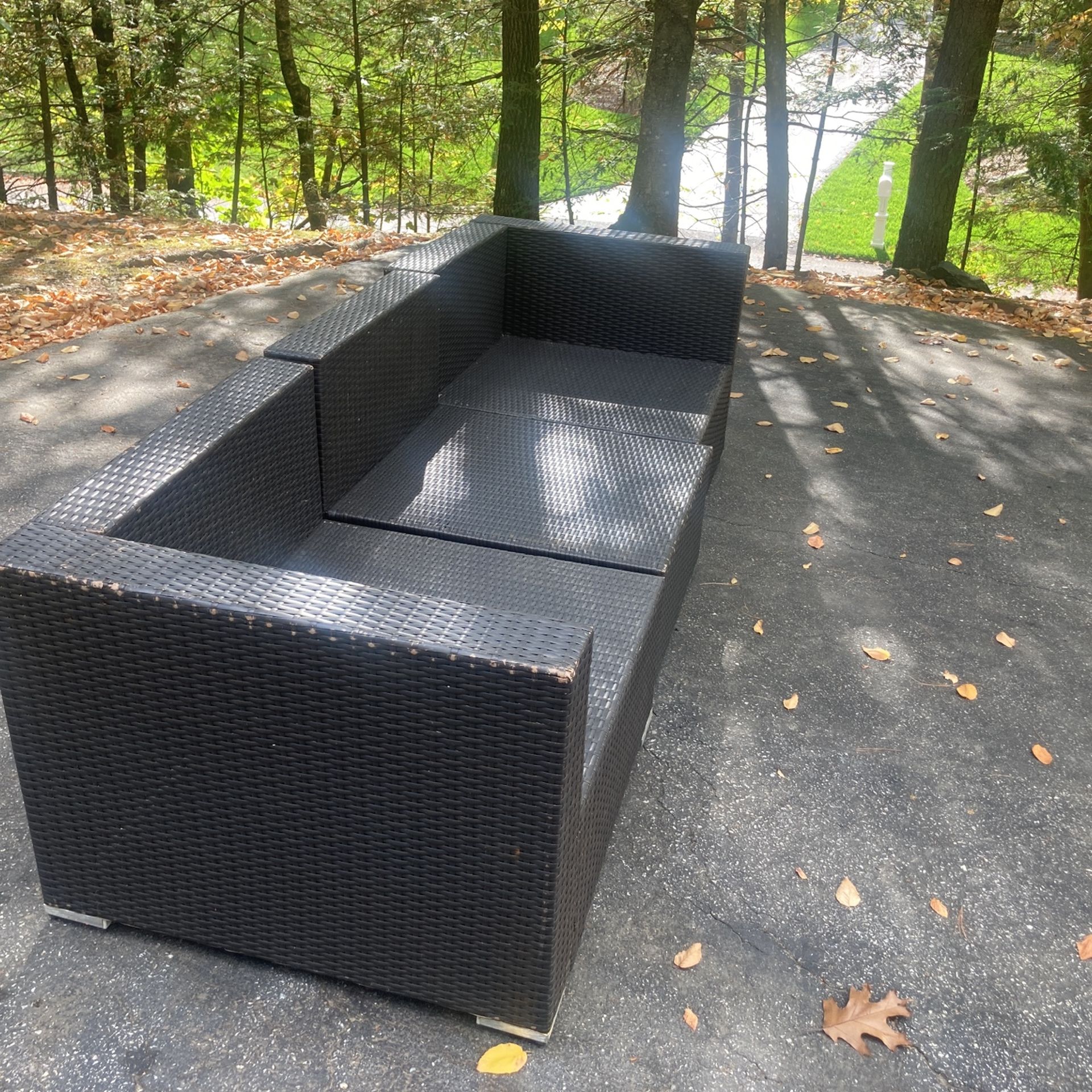 7 pc patio sofa