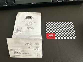 Vans Giftcard