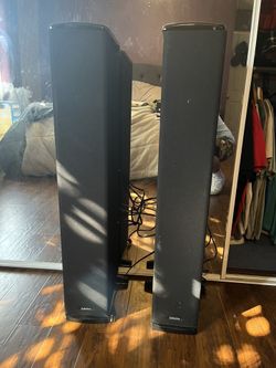 Definitive Technology BP7006 Supertower Speakers W/ Built In Subwoofer