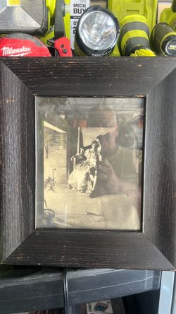 Antique Victorian Print, "The Courtship", 1800s Framed Romantic Gothic Decor Goth Dark Academia Wall Art