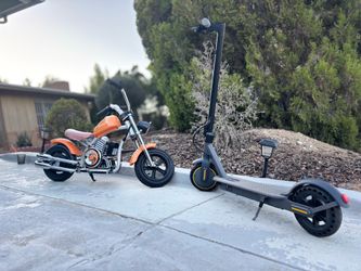 Electric Scooter and Bike
