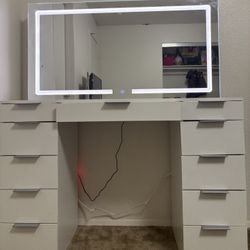 White Vanity