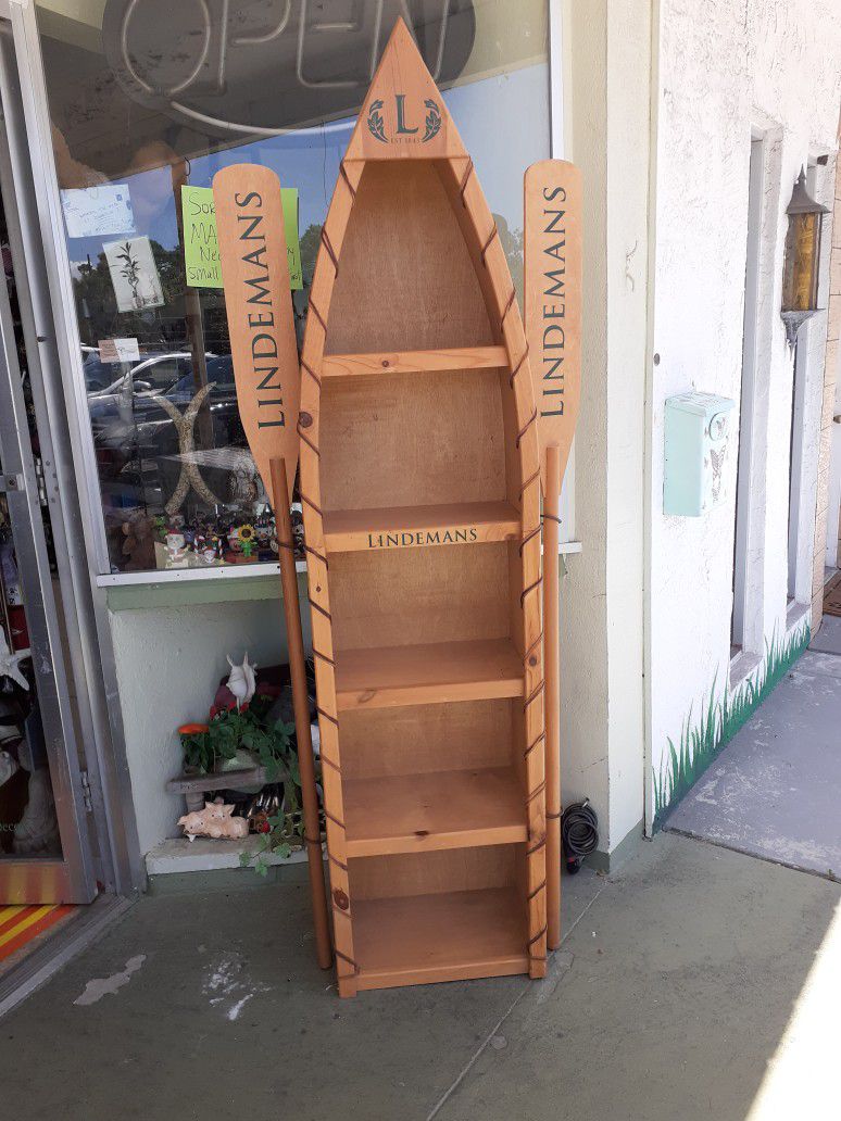 Unique Large  Store Display  complete with 2 detachable oars
