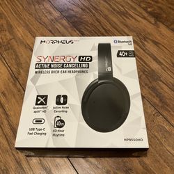 Morpheus Synergy HD Noise cancelling Bluetooth Headphones 
