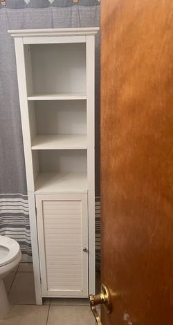 Bathroom shelf unit