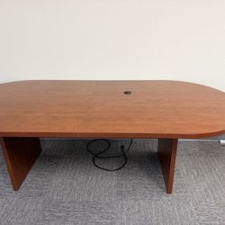 Wood desk