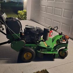 John Deere Walk Behind With Sulky