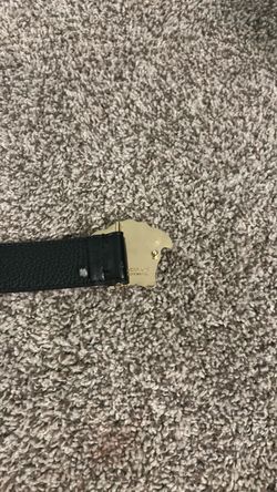 Versace belt (black and gold)