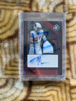 Michael Wilson RC Auto Numbered