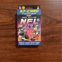 NFL Five Trading Cards 2021