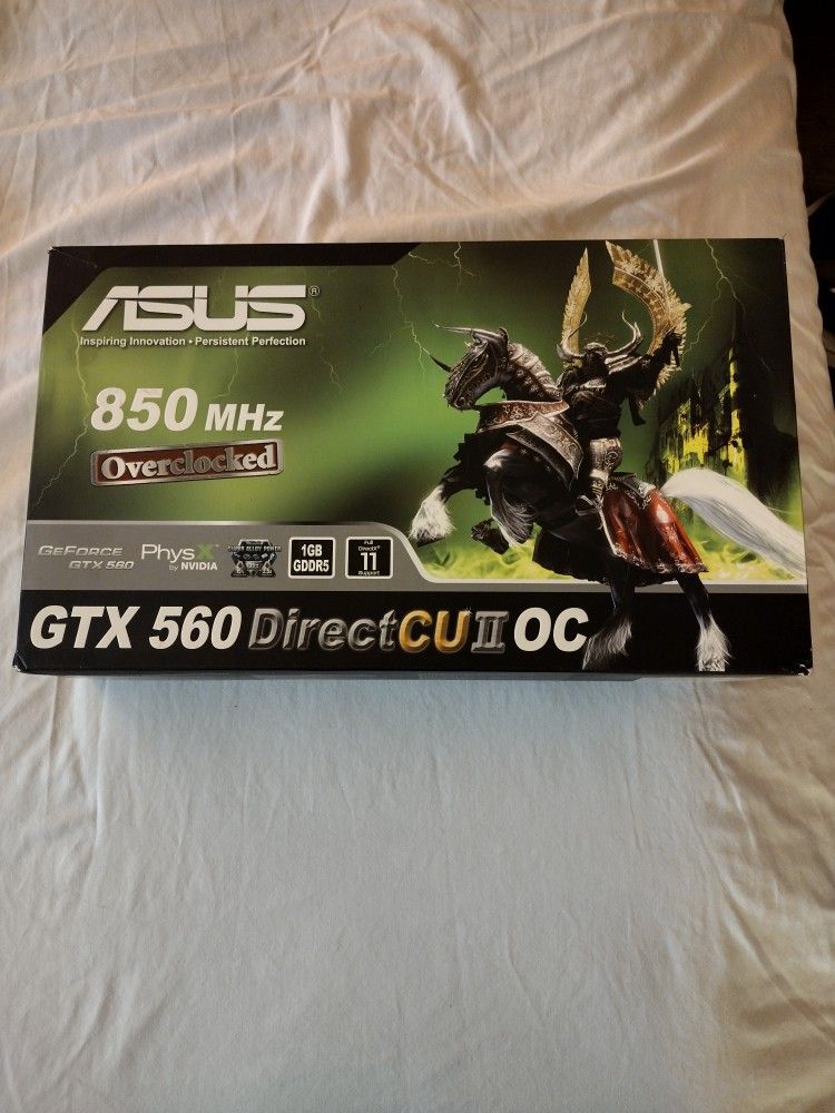 ASUS GTX 560 DirectCU II OC Graphics Card