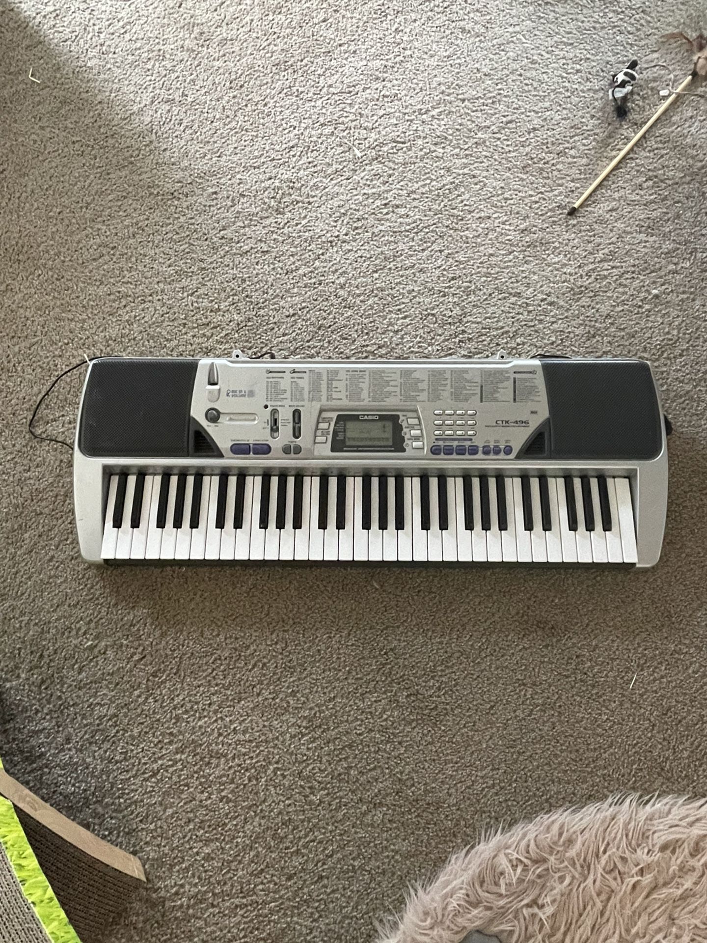 Casio CTK 496 100 Song Keyboard