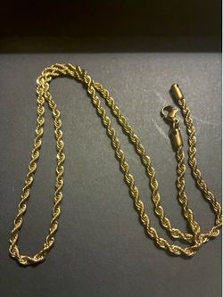 Gold Rope Chain
