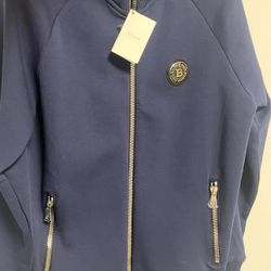 Balmain Monogram Zip Jacket - $990