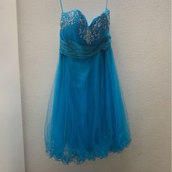 Womenβs Blue Dress