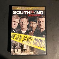 Southland Uncensored DVD Set - The Complete Seasons 2, 3 & 4 (2013 6-Disc) 