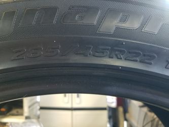 Hankook Dynapro Ht  285/45/r22  Good  Tires 