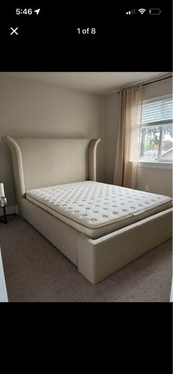 Queen bed frame