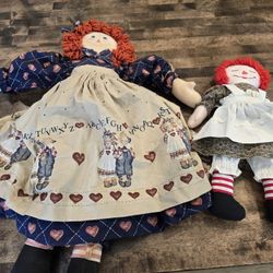 Raggedy Ann Dolls 