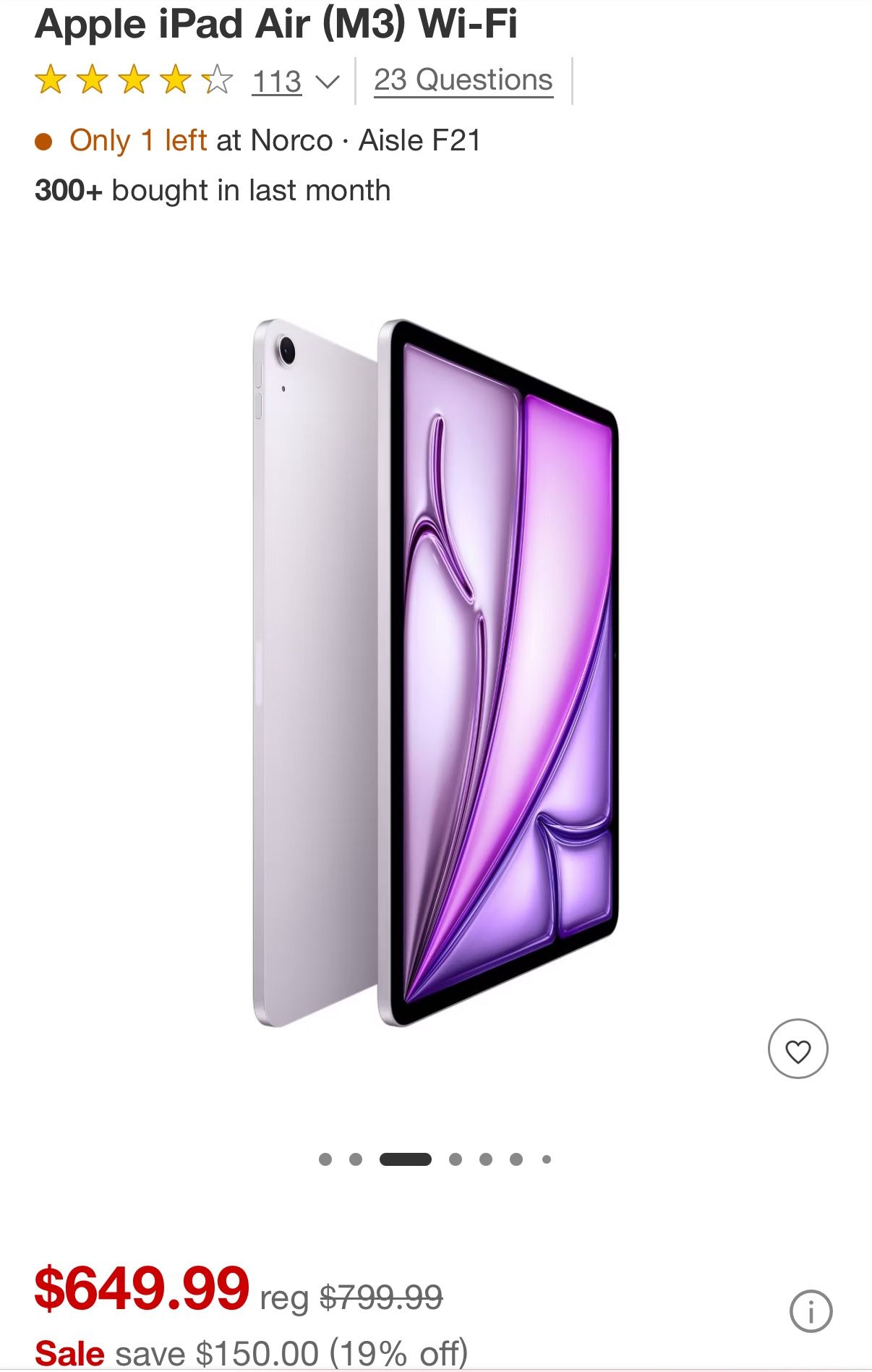 iPad Air M3 