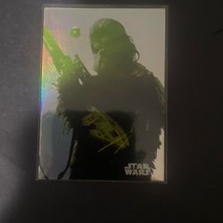 Chewbacca 2015 Journey To The Force Awakens Topps Foil #F-3
