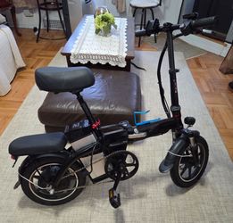 Ebike 48V Foldable with original Lithium battery, charger and keys.