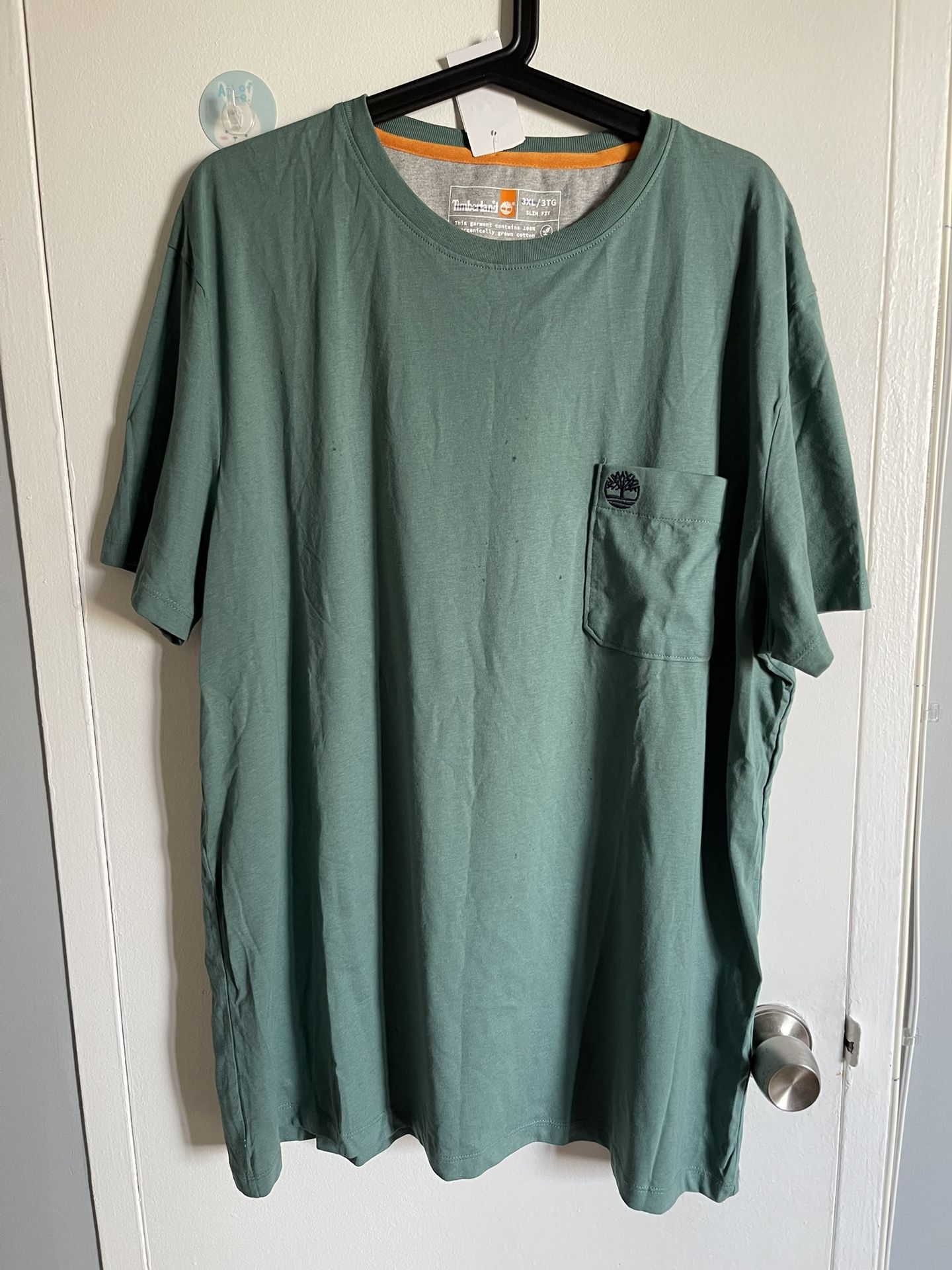 Timberland Green Short Sleeve Tee Size XXXL New