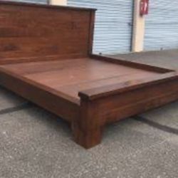 Pottery Barn Sumatra King Bed And Trunk