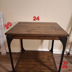 Tables Rustic Metal & Wood