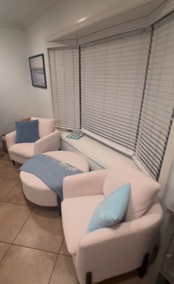 2 Chairs And Ottoman  