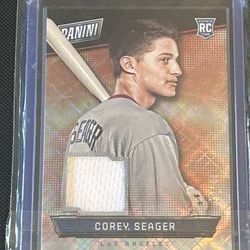 Corey Seager Player Worn /49 Rookie
