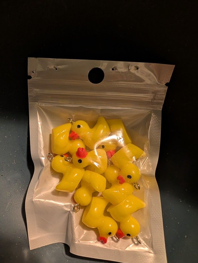 10 Rubber Duck Charms