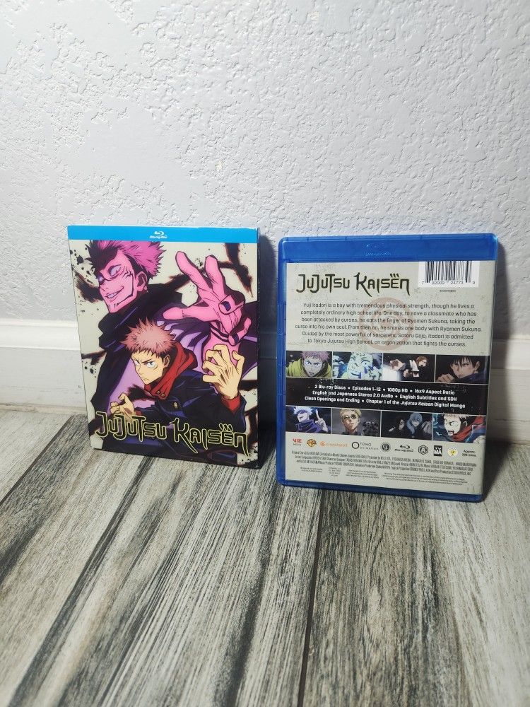 Jujutsu Kaisen Season 1 Part 1 (BD) [Blu-ray]

Opened box