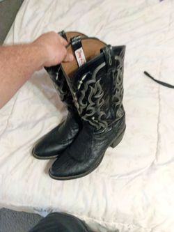 Tony llama ostrich cowboy boots
