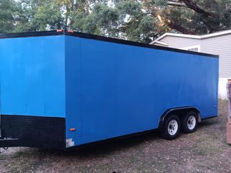 8'/18' enclosed trailer