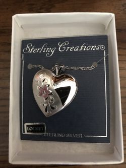 Beautiful silver locket