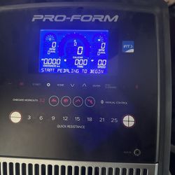 ProForm 440es Recumbent Bike for Sale in Redding CA OfferUp