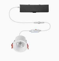 CE Specialty Elite 3 in. LED Trimless Canless Recessed Light, Adjustable CCT