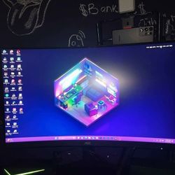 27 Inch Curved AOC Monitor